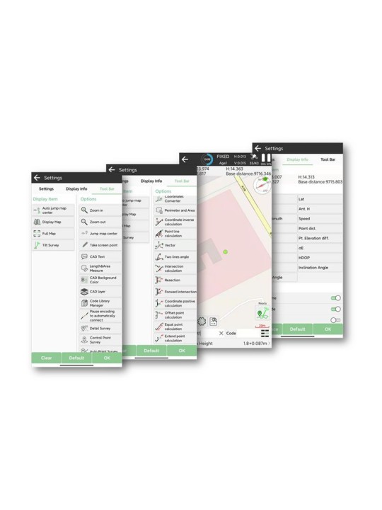 Interfaccia survey personalizzata